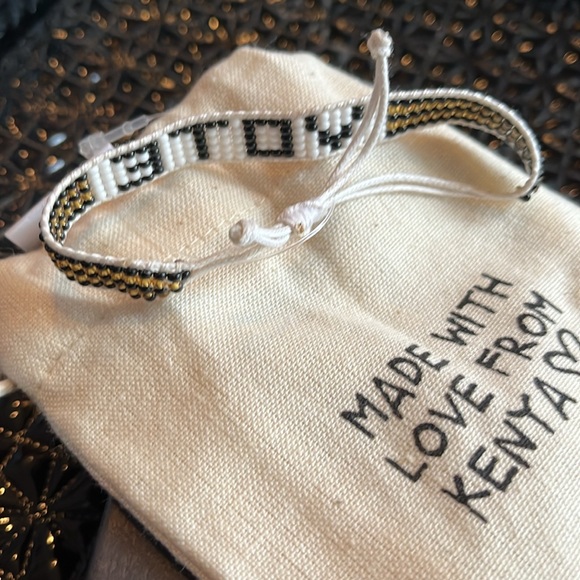 NWT 🗳️ VOTE Bracelet • Handwoven Beaded • Adjustable closure • UBUNTU Life - Picture 7 of 11